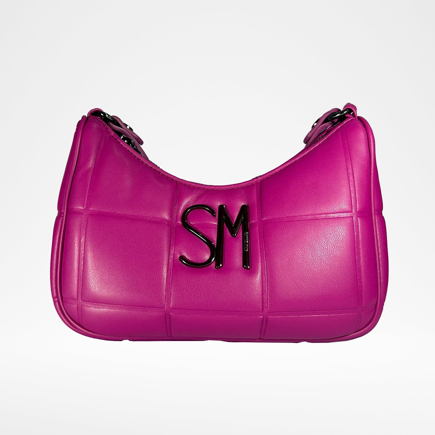 Bolso De Mano de Steve Madden Acolchado Fucsia