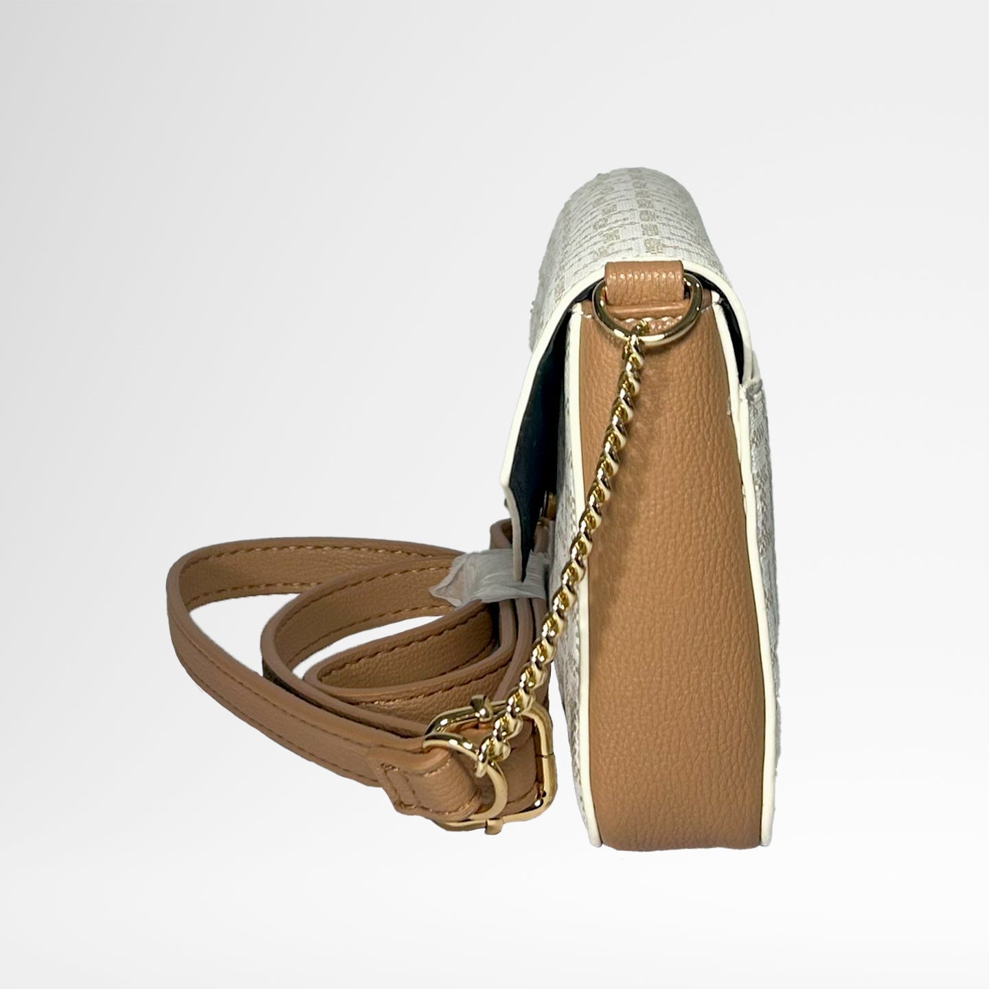 Bolso Bandolero con patrón monograma Tommy Hilfiger