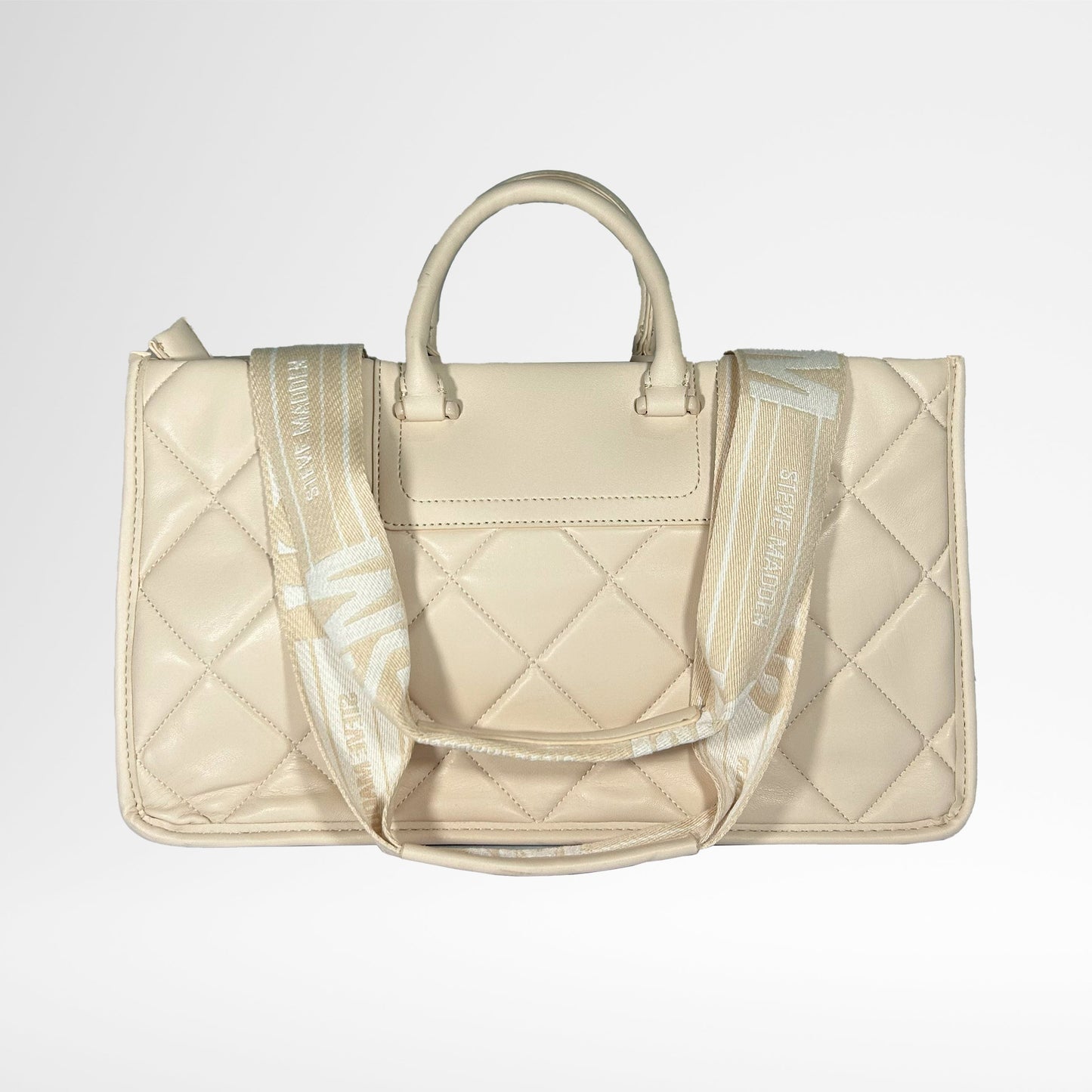Bolsa Satchel Bcasidy Camel de Steve Madden