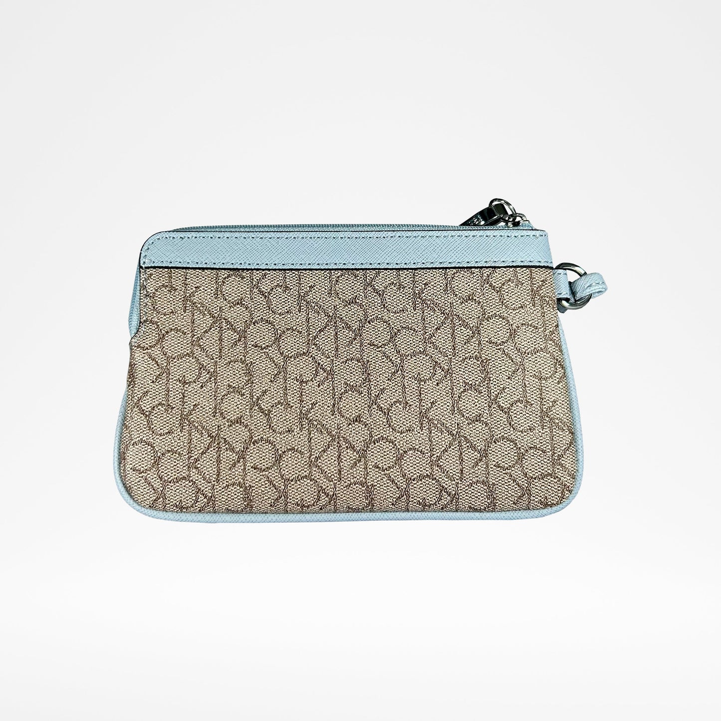Cartera Calvin Klein Tipo Pulsera Saffiano Con Cremallera Superior