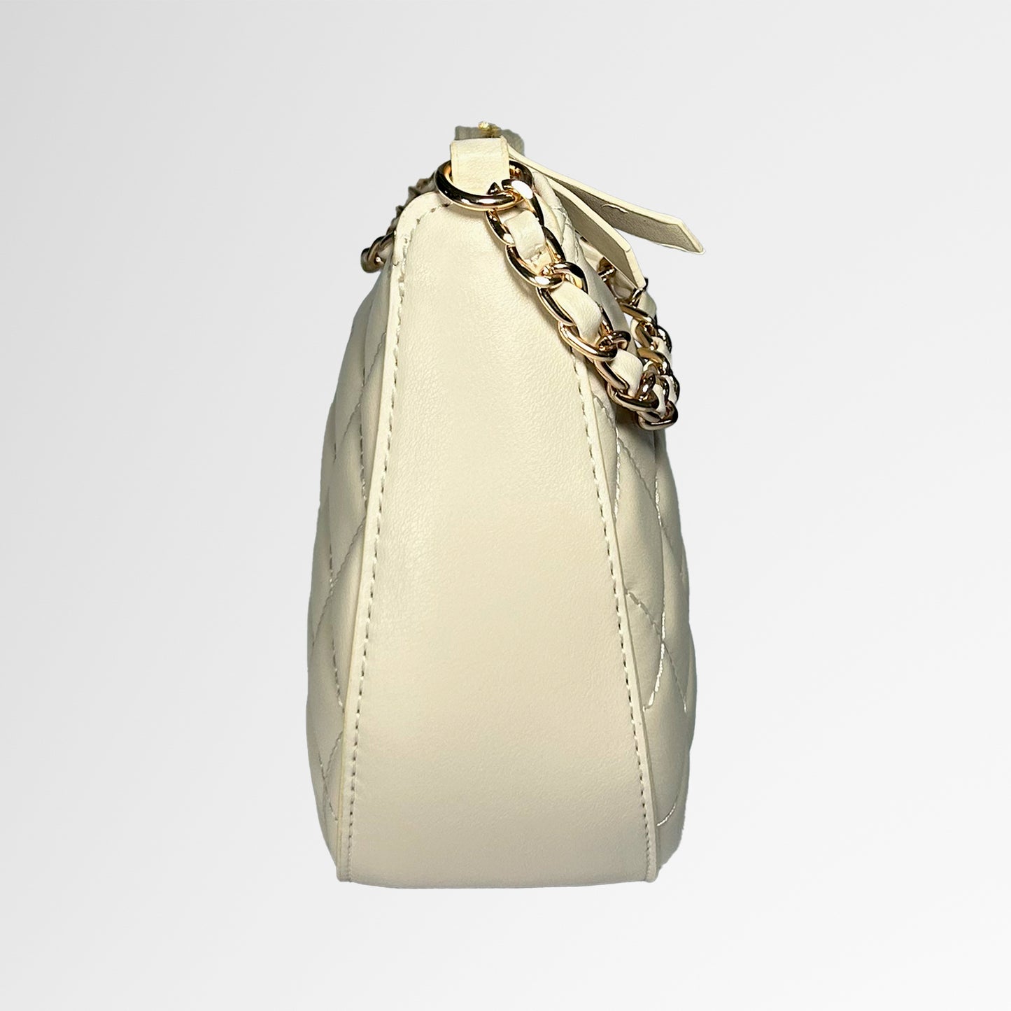 Bolso bandolera fruncido con cadena Anne Klein