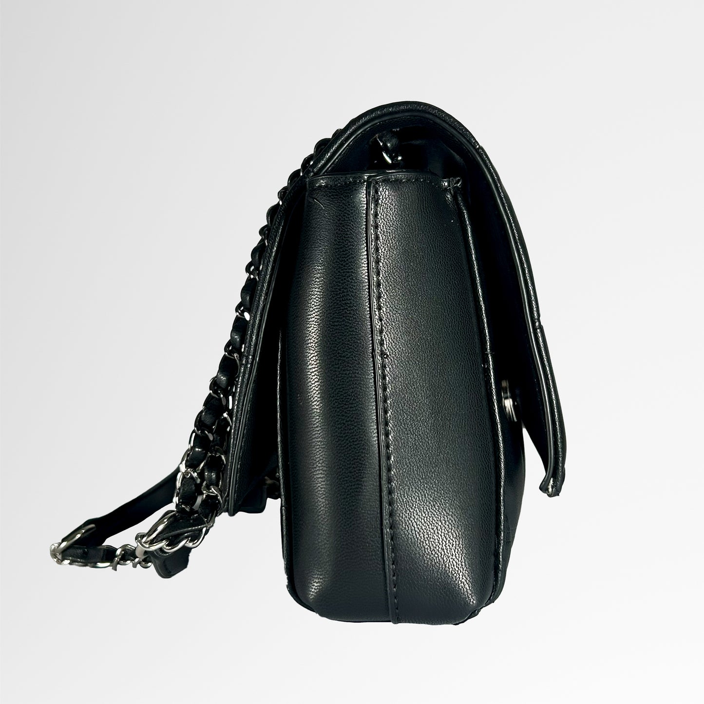 Bolsa Crossbody Steve Madden Negra doble cadena