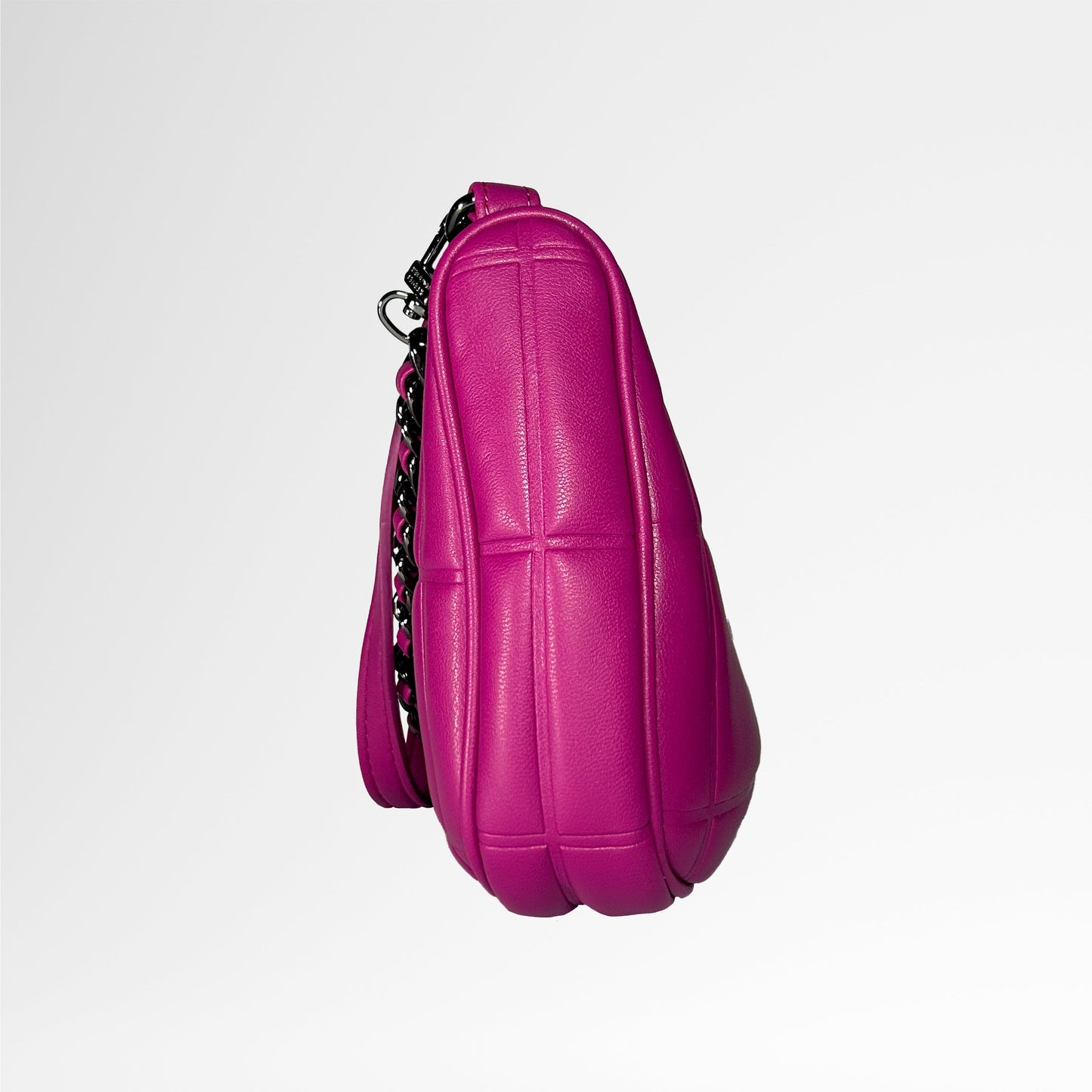 Bolso De Mano de Steve Madden Acolchado Fucsia