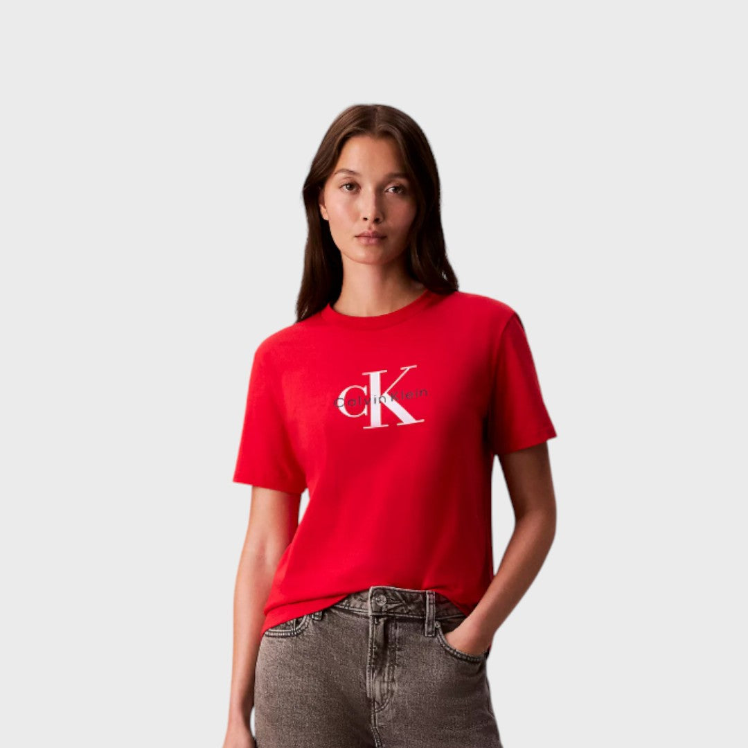 Playera Calvin Klein Roja (Talla L)