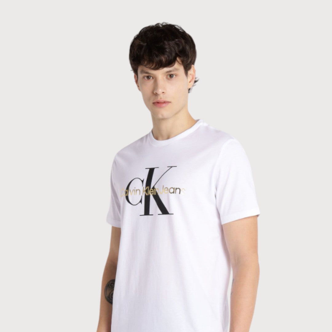 Playera Calvin Klein blanco (Talla XL)