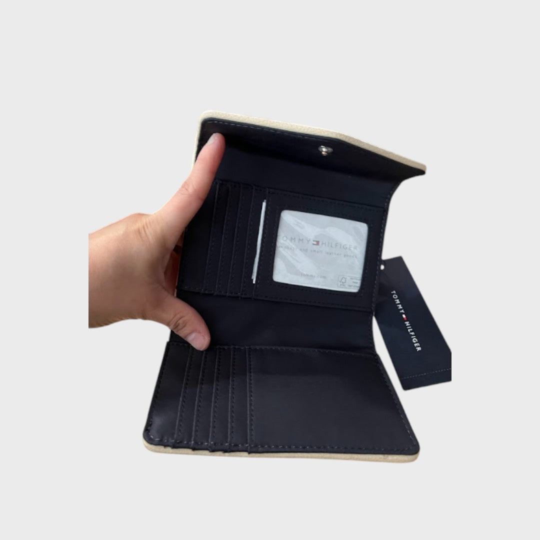 Cartera Beige Tommy Hilfiger