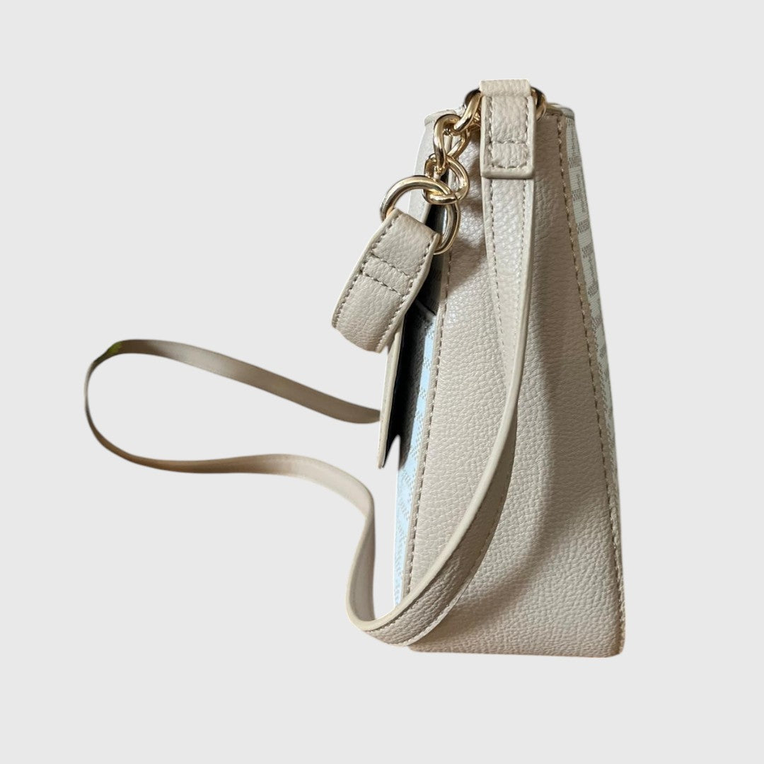 Bolso con logotipo beige de Tommy Hillfiger