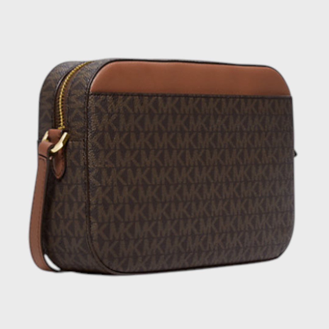 Bolso bandolera grande con logotipo Jet Set Michael Kors