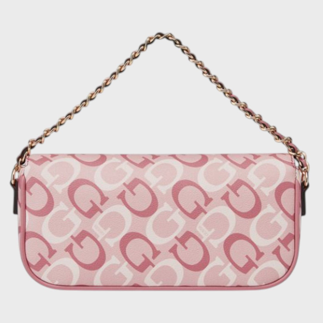 Bolsa Guess Crossbody Daisee De Mujer Rosa Lisa Níquel Rosa