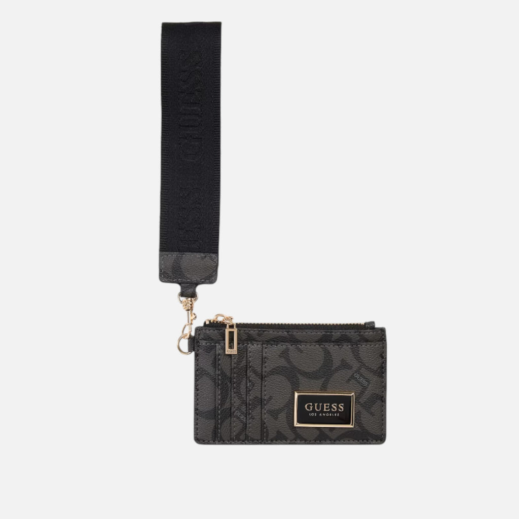 Tarjetero de pulsera Negro Guess
