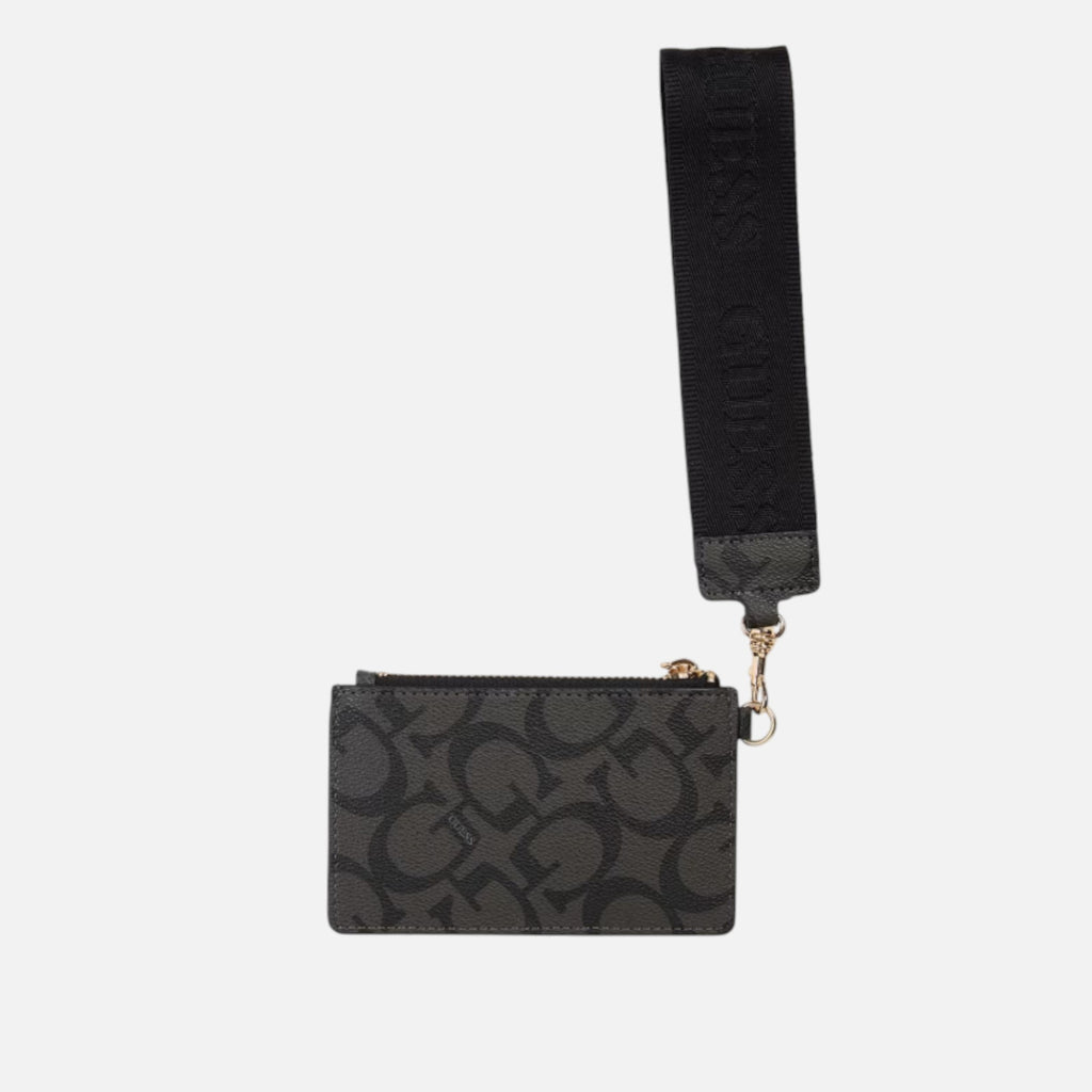 Tarjetero de pulsera Negro Guess