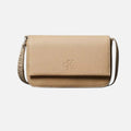 Bolso bandolera con solapa Calvin Klein Camel