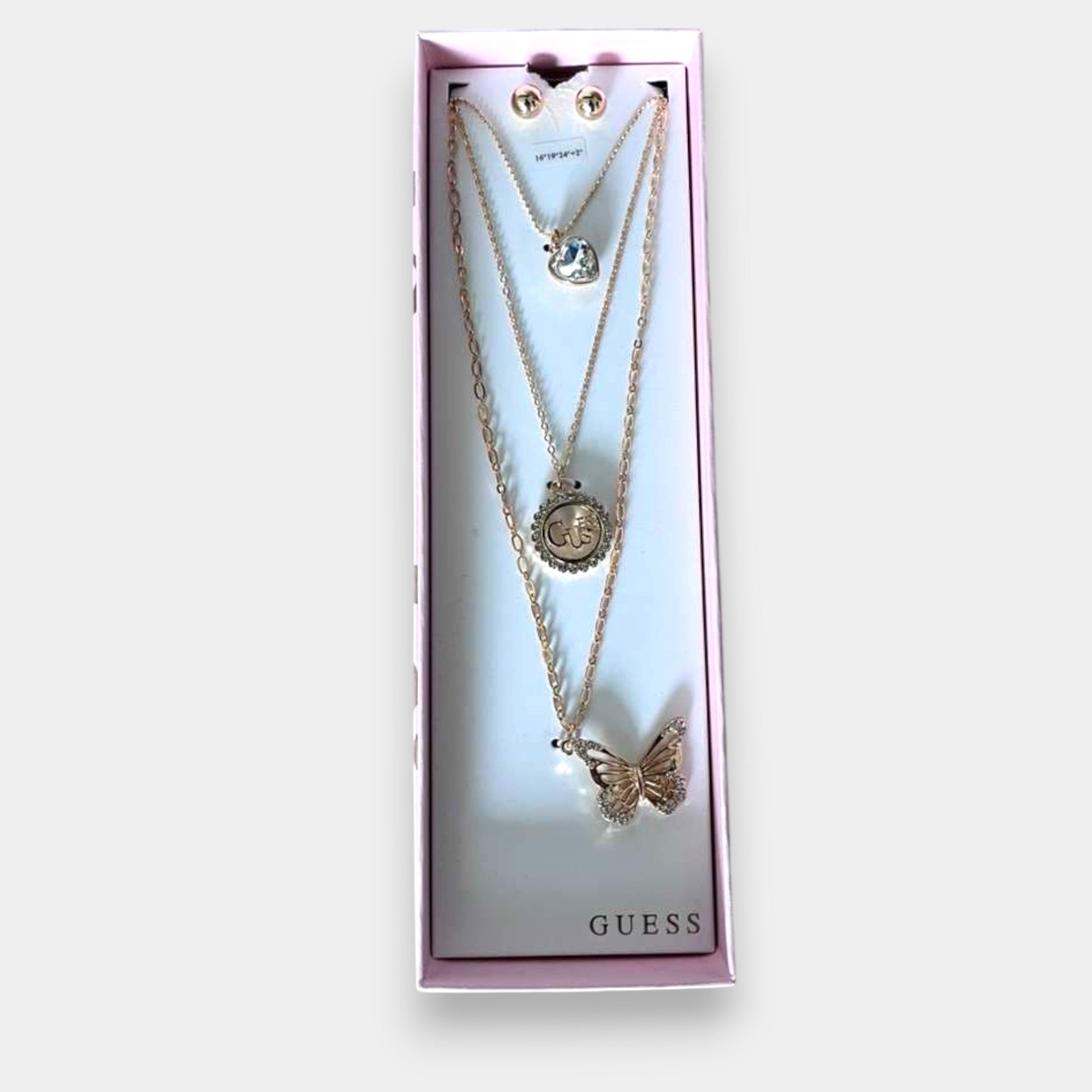 CADENA GUESS CON ARETES