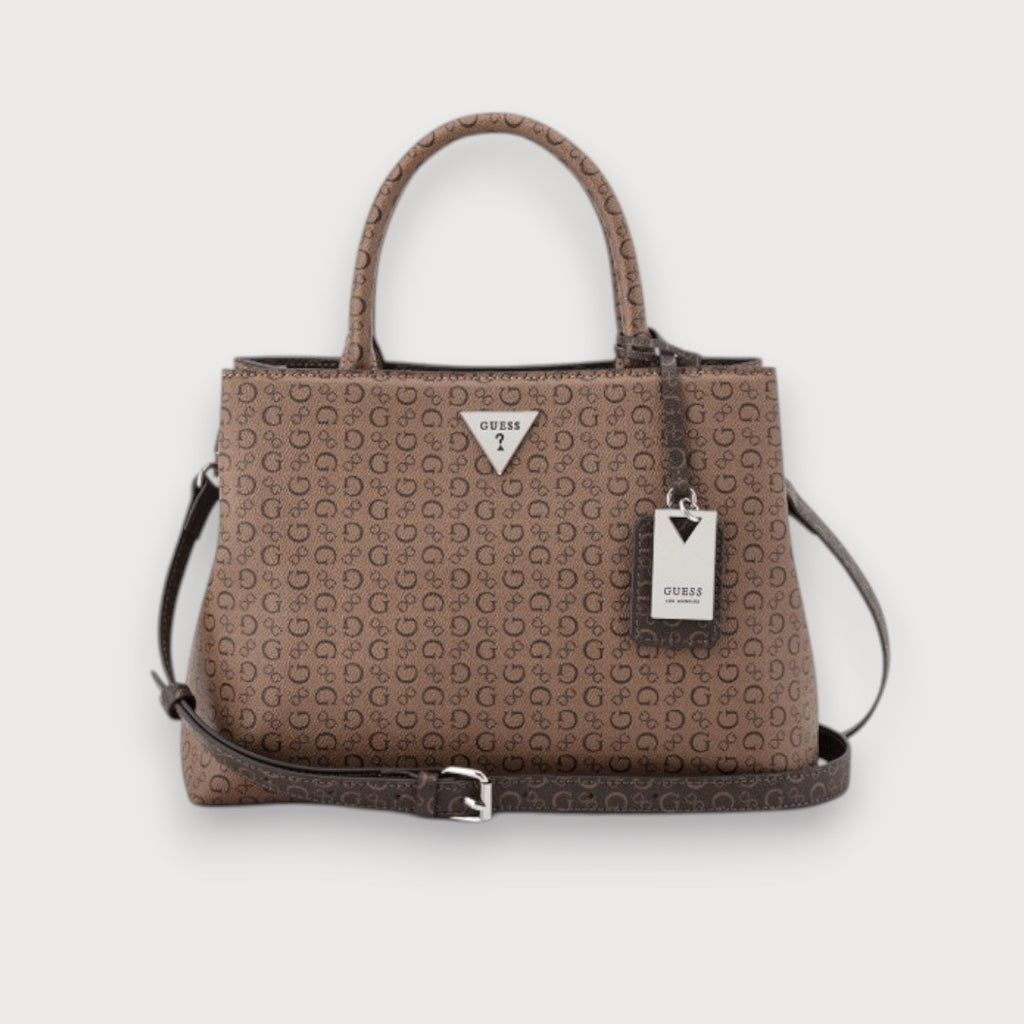 Bolso Guess Jillian Satchel Marrón