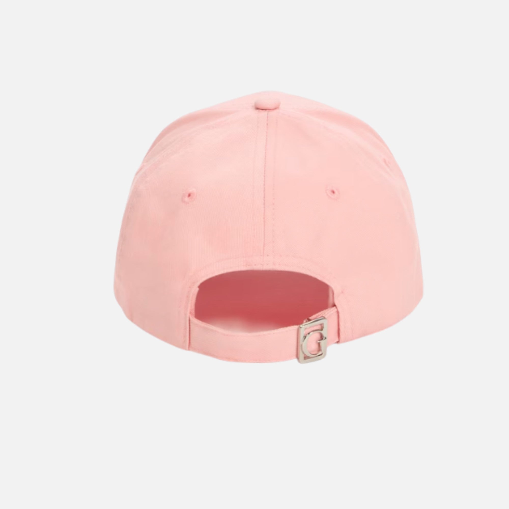 Gorra de béisbol de algodón Guess Rosa