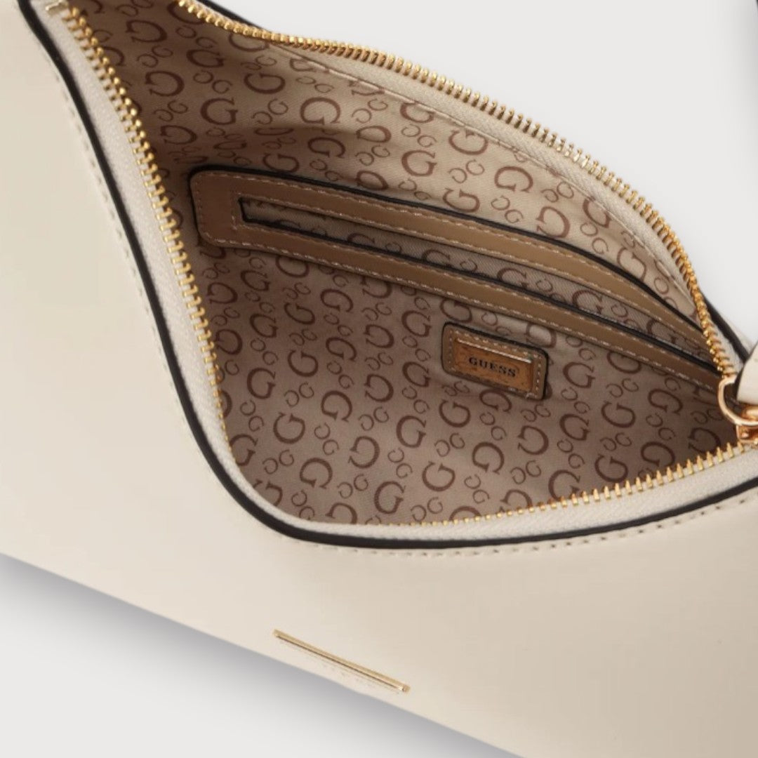 Bolso de Hombro Eileen Guess con estampado Beige