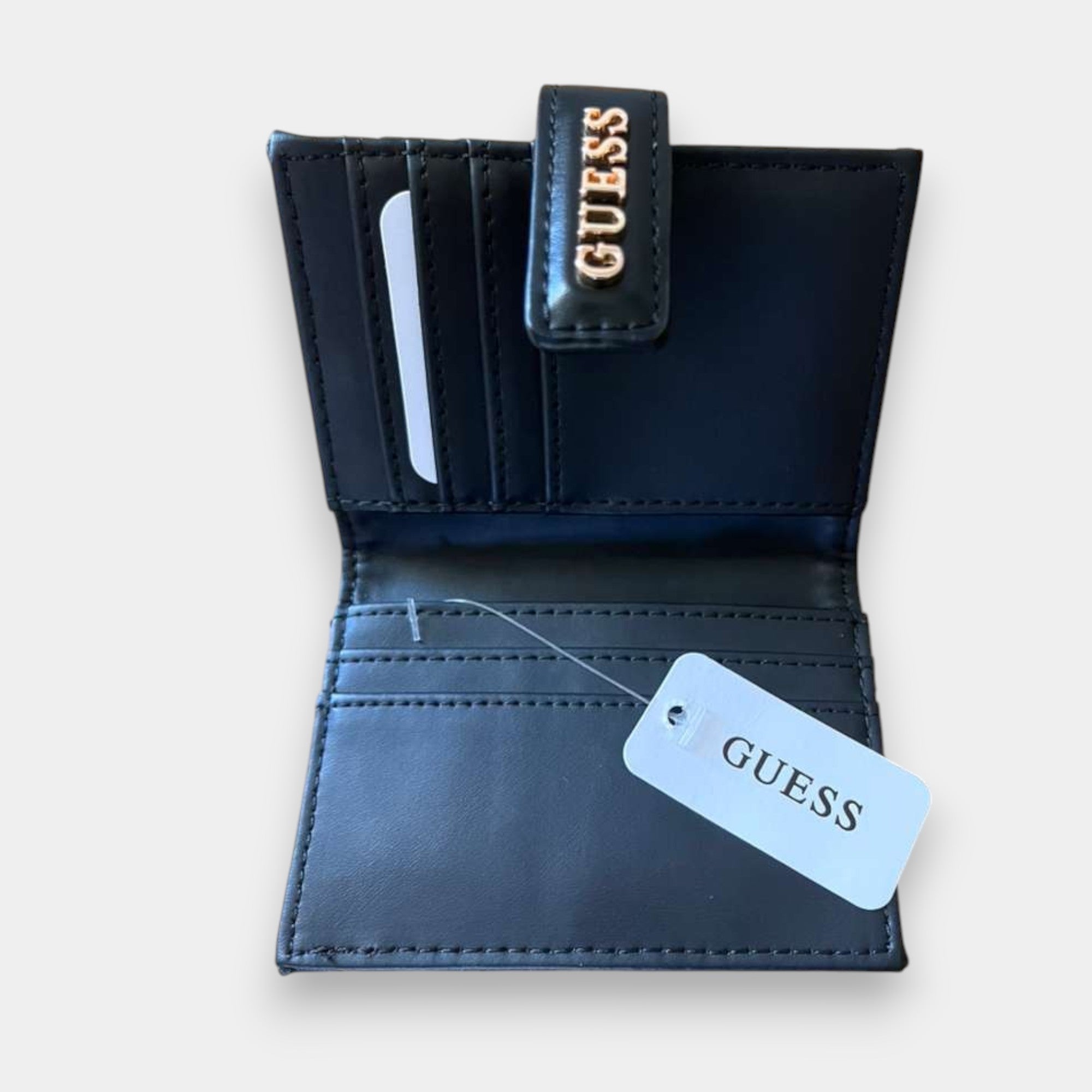 TARJETERO GUESS NEGRO