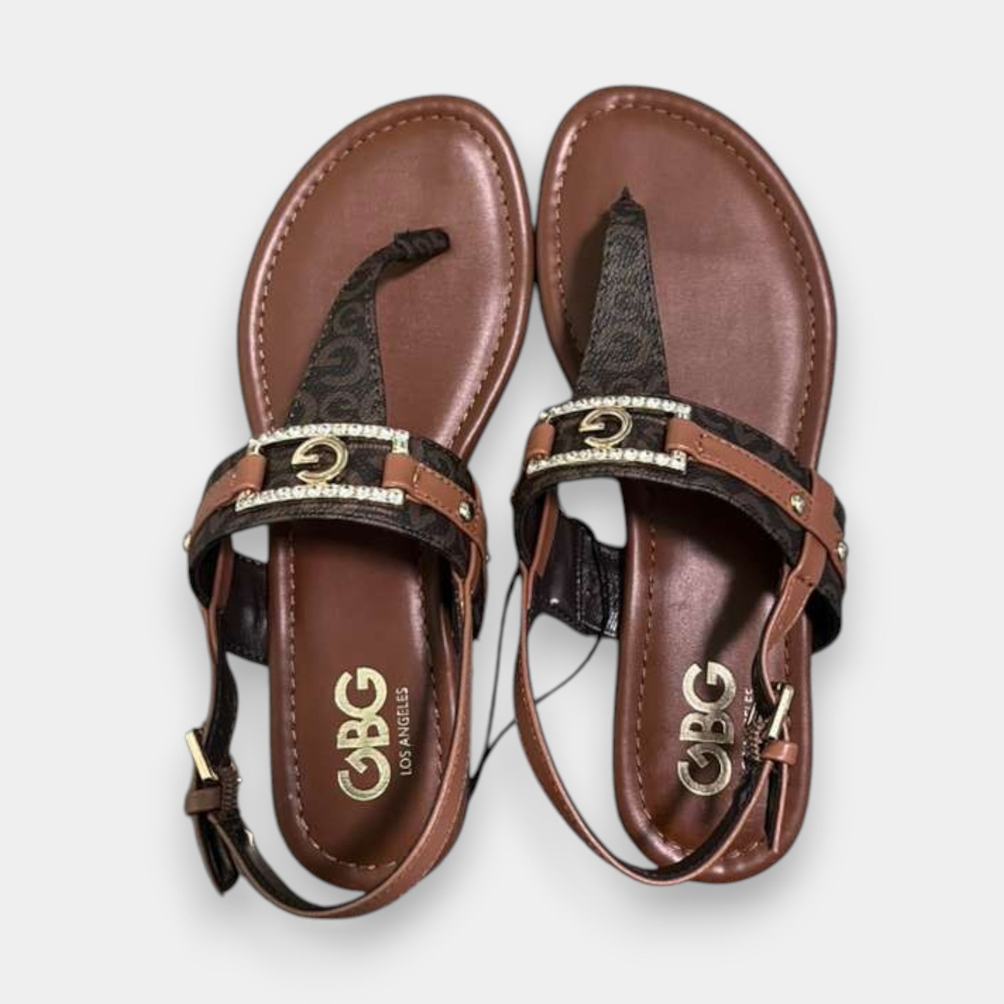 SANDALIAS GUESS CAFES #23.5 CM