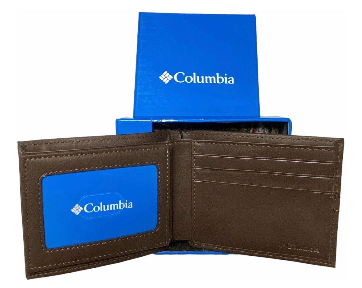 Billetera Columbia color café