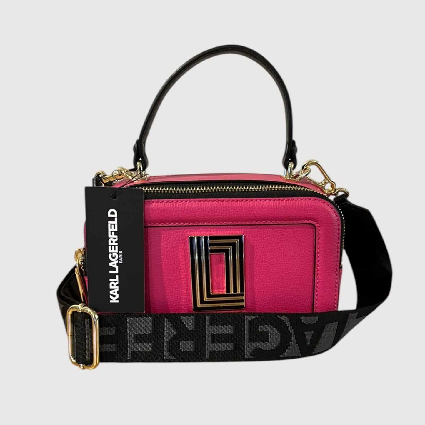 Karl Lagerfeld Paris bolso bandolera Simone Fucsia