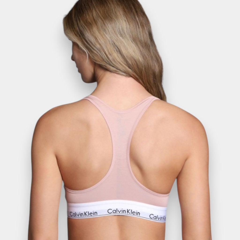 BRALETTE CALVIN KLEIN ROSA PASTEL TALLA S