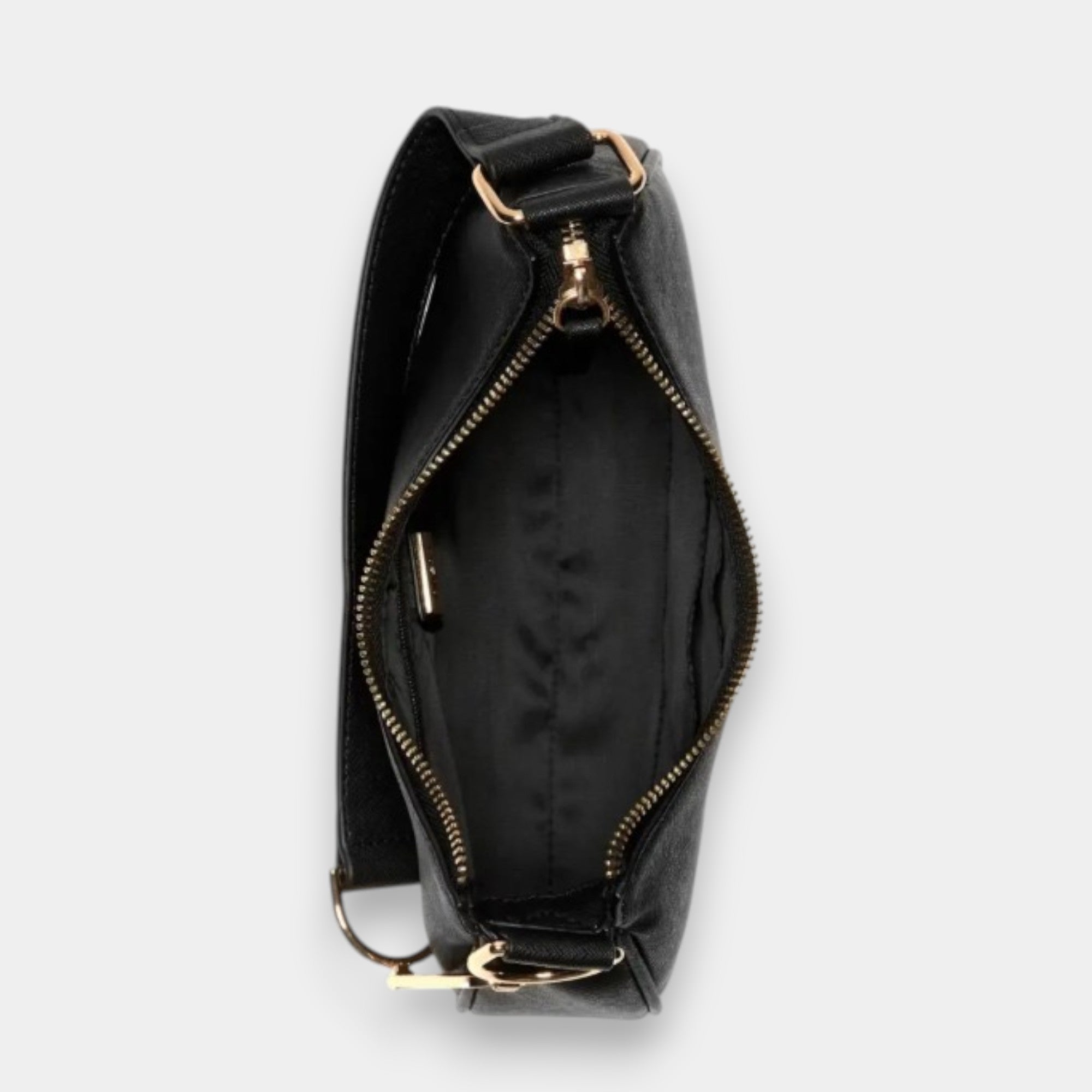 BOLSO DE HOMBRO  GUESS NEGRO CON MONEDERO