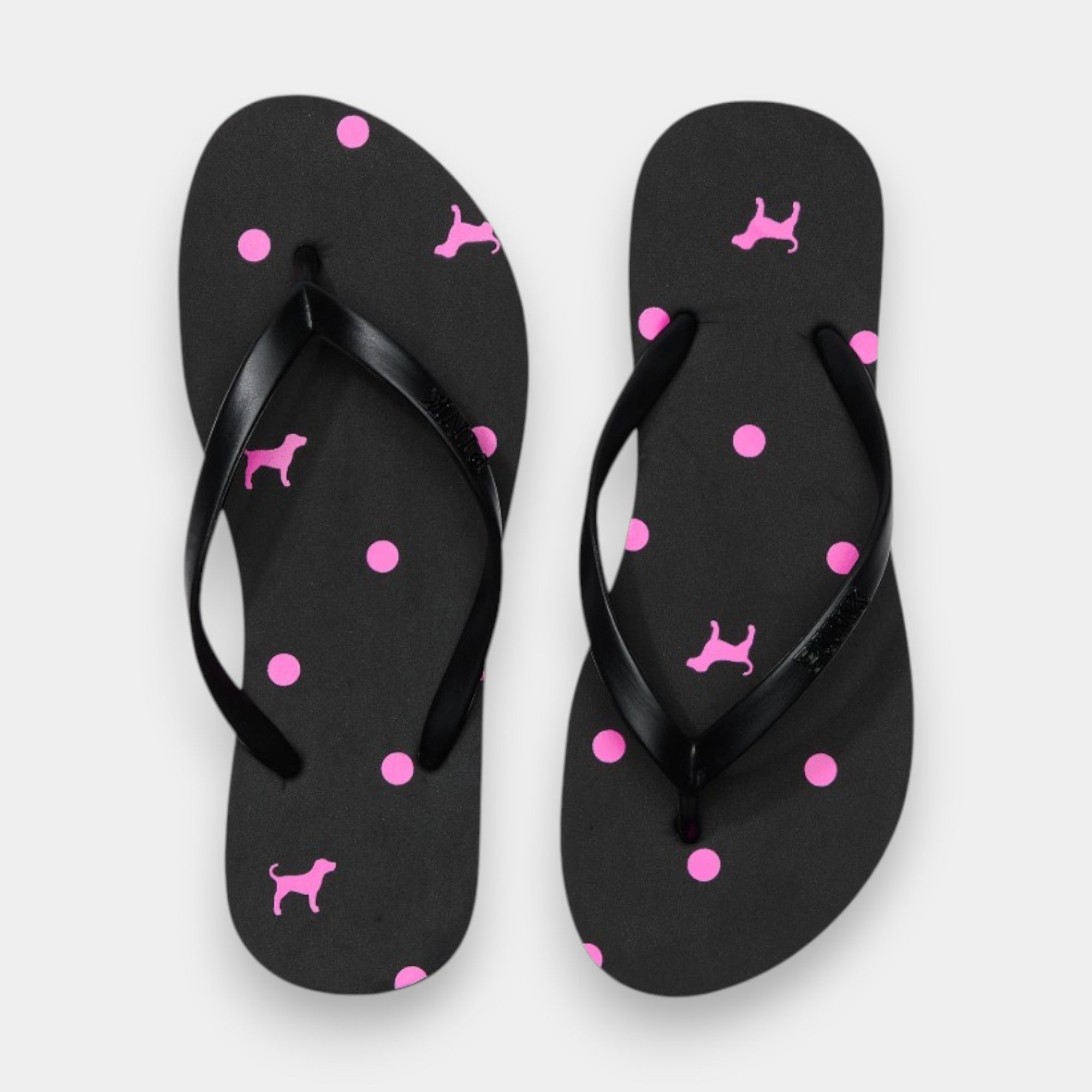 sandalias Pink Victoria's Secret negro 25 CM