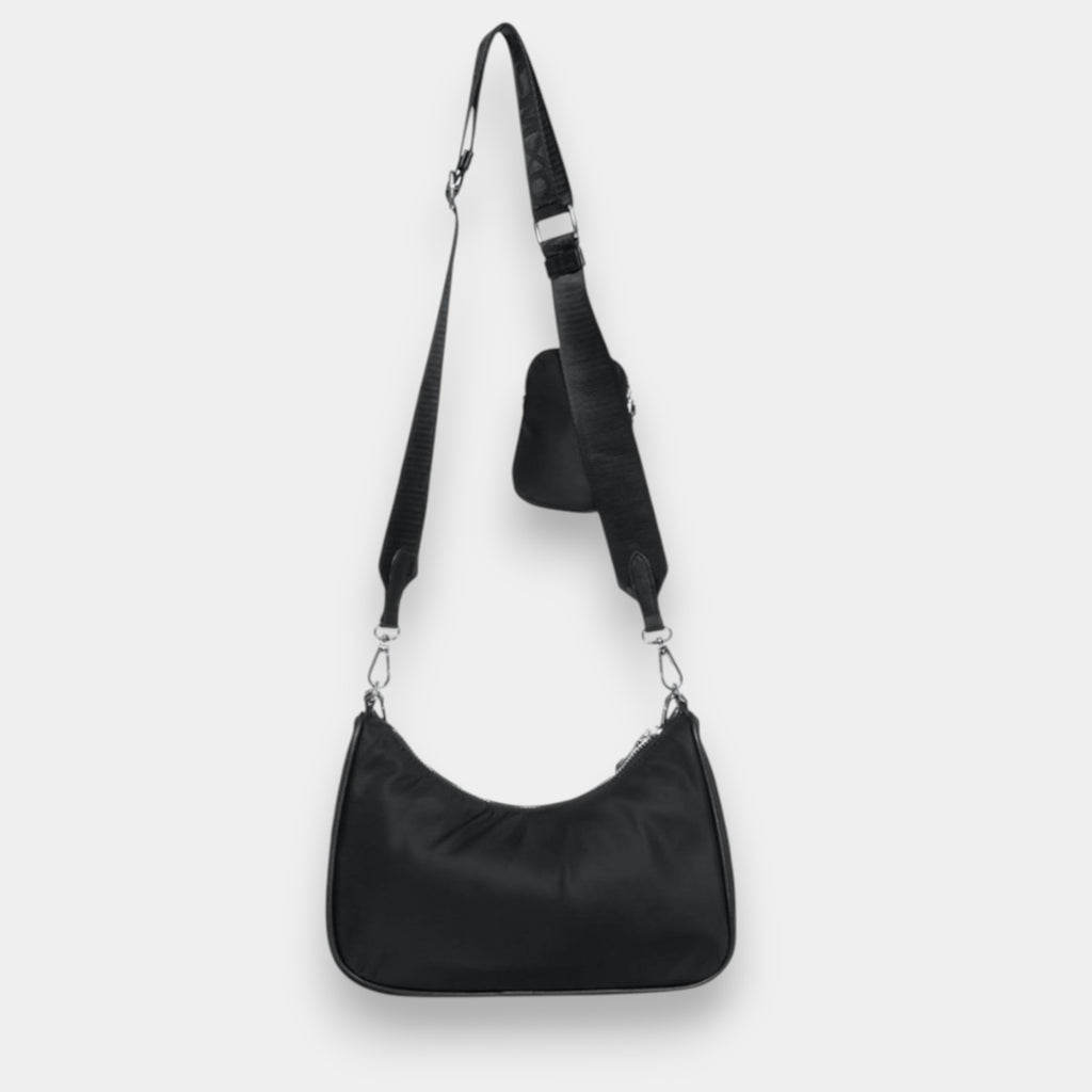 CROSSBODY NEGRO STEVE MADDEN CON CADENA