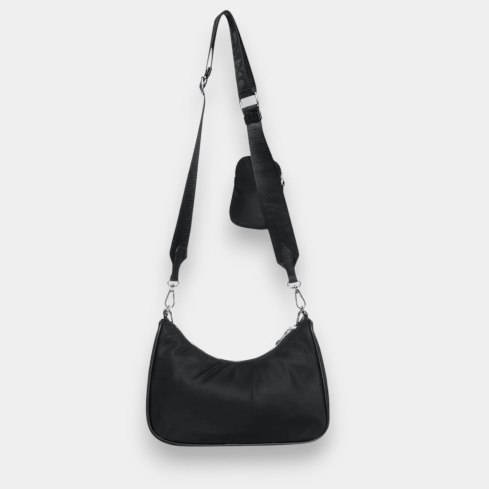 CROSSBODY NEGRO STEVE MADDEN CON CADENA