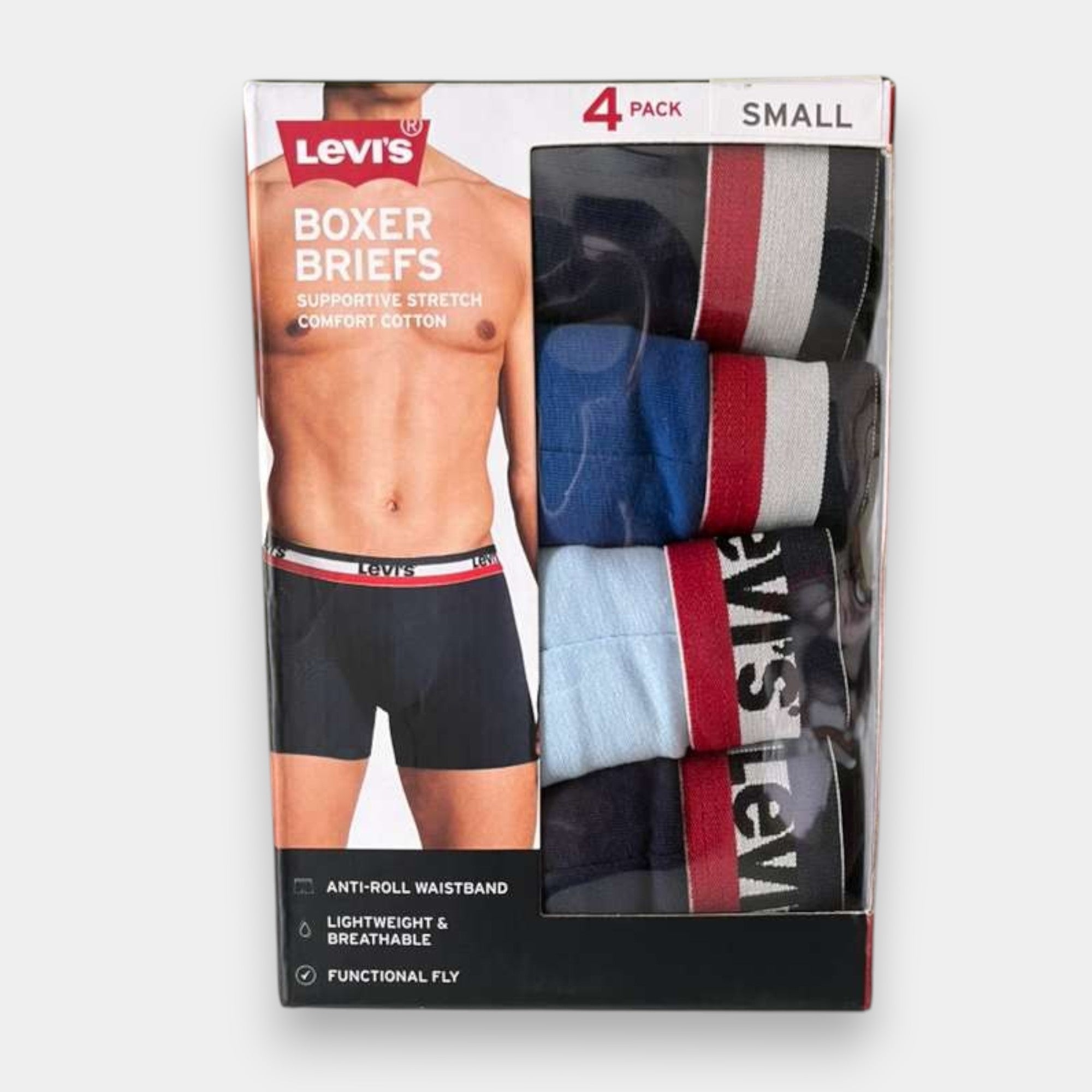 Boxer Levi´s 4 Pack Talla S
