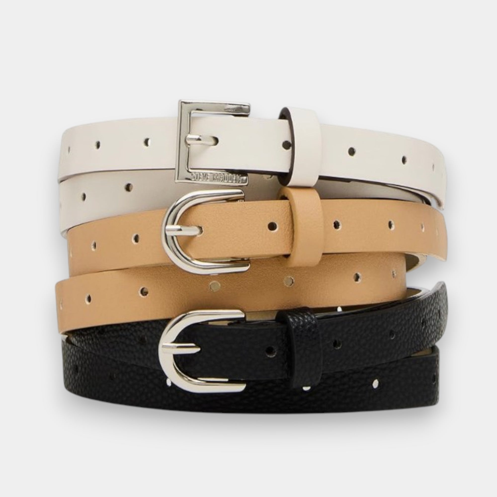 CINTURONES 3 PACK STEVE MADDEN MUJER TALLA L