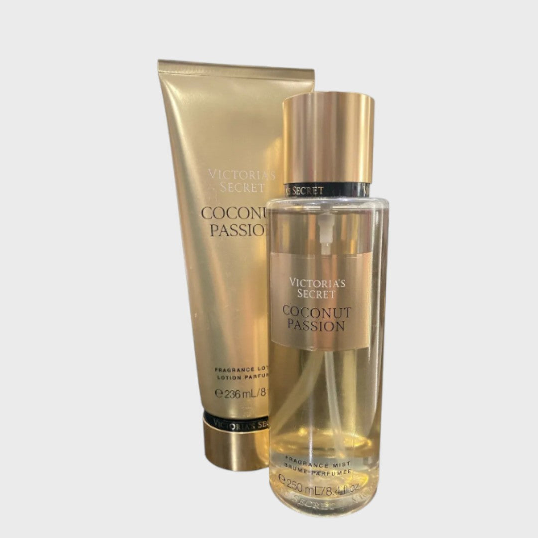 Set Victoria's Secret Crema y Body Locion Coconut Passion