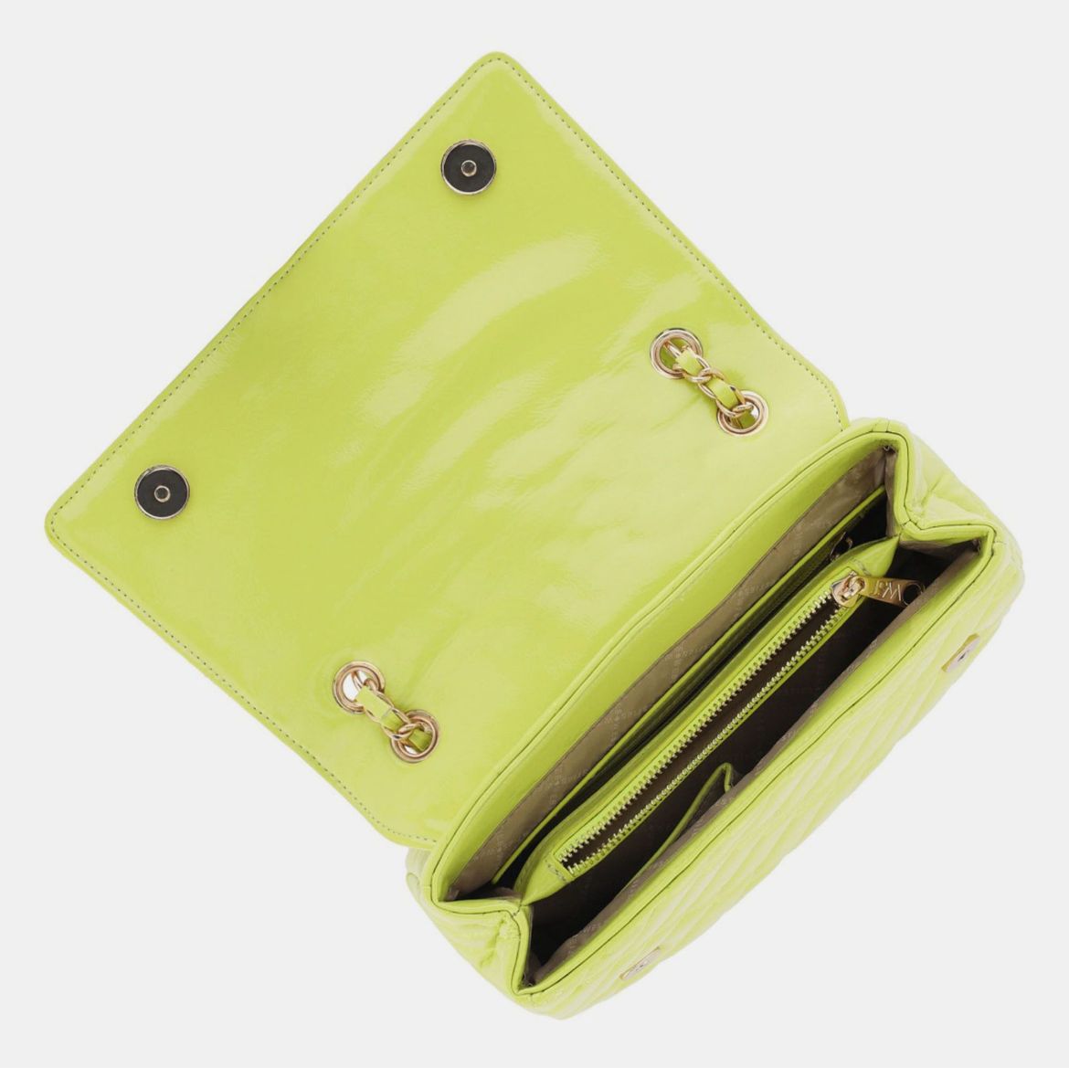 Crossbody verde logo magnético Westies