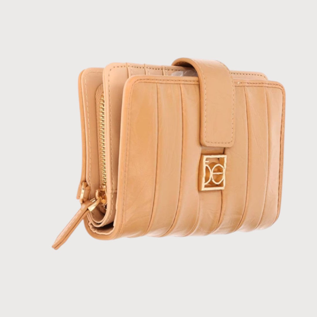 Cartera Cloe color Beige