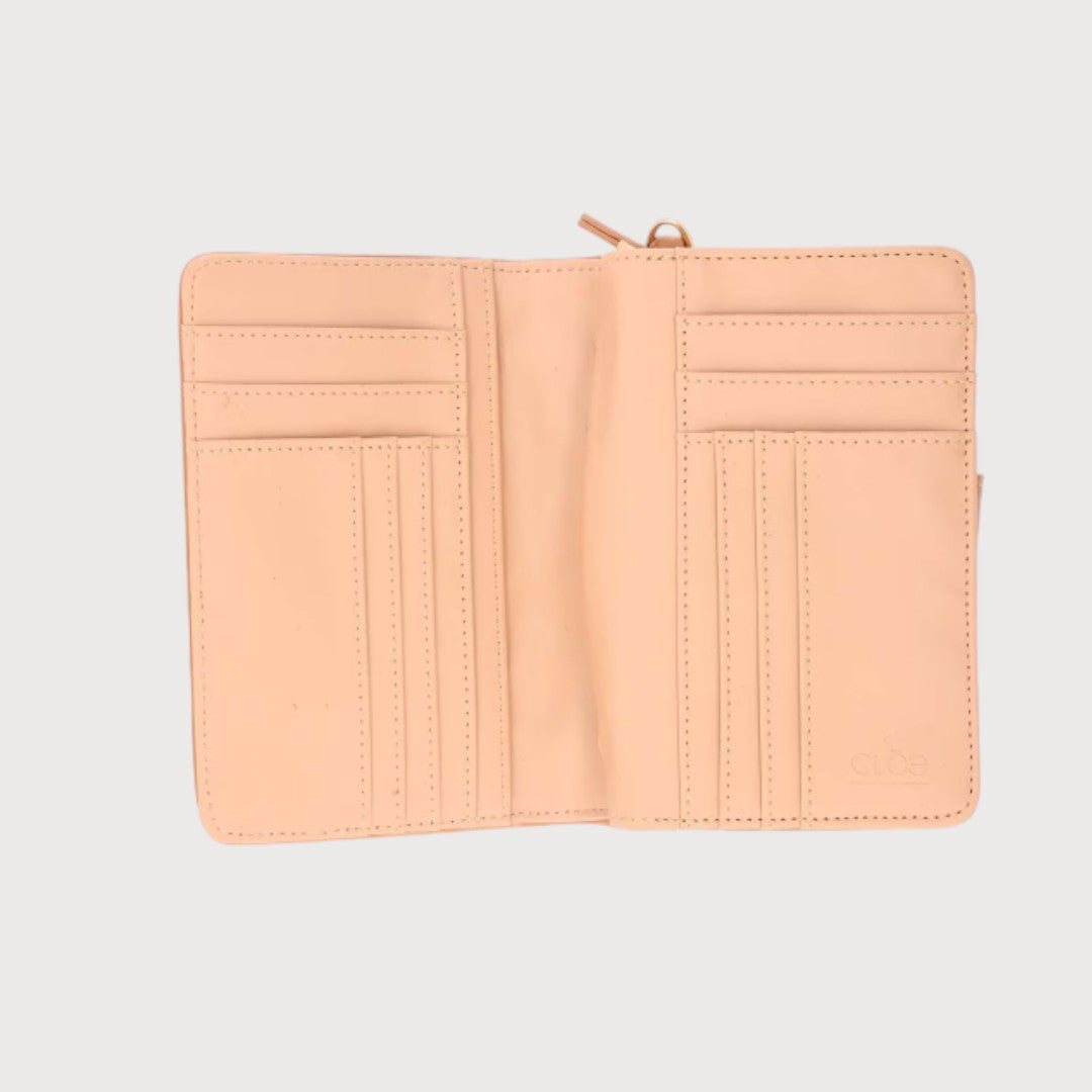 Cartera Cloe color Beige