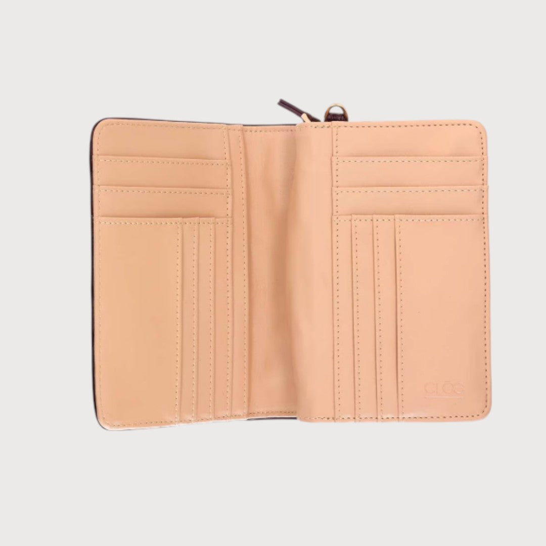 Cartera Cloe color Vino