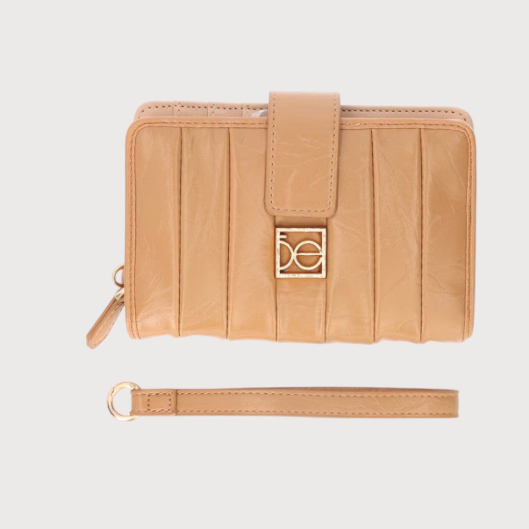 Cartera Cloe color Beige