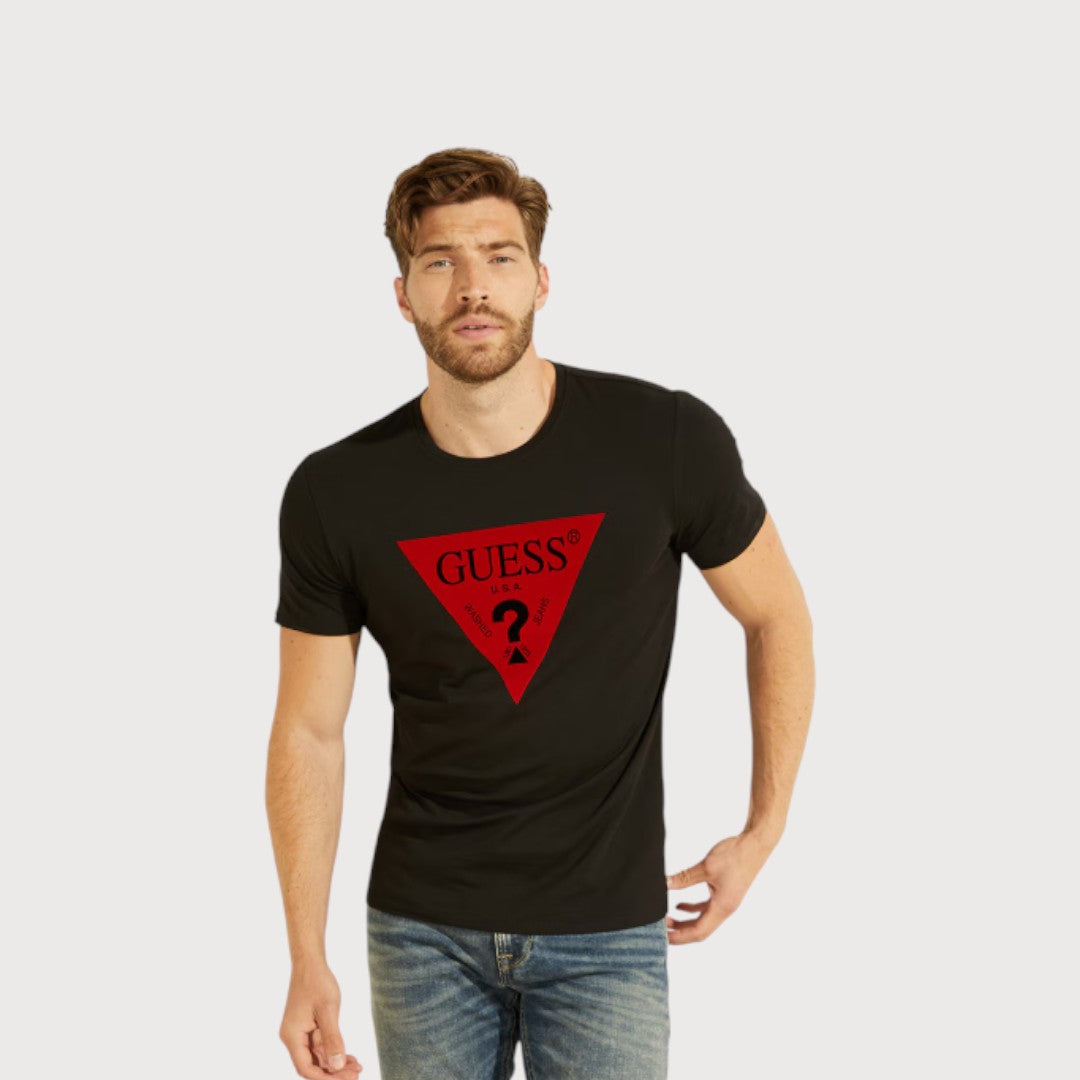 Playera Guess negra (Talla L)