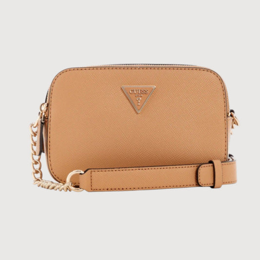 Bolso bandolera tipo cámara Noelle Beige