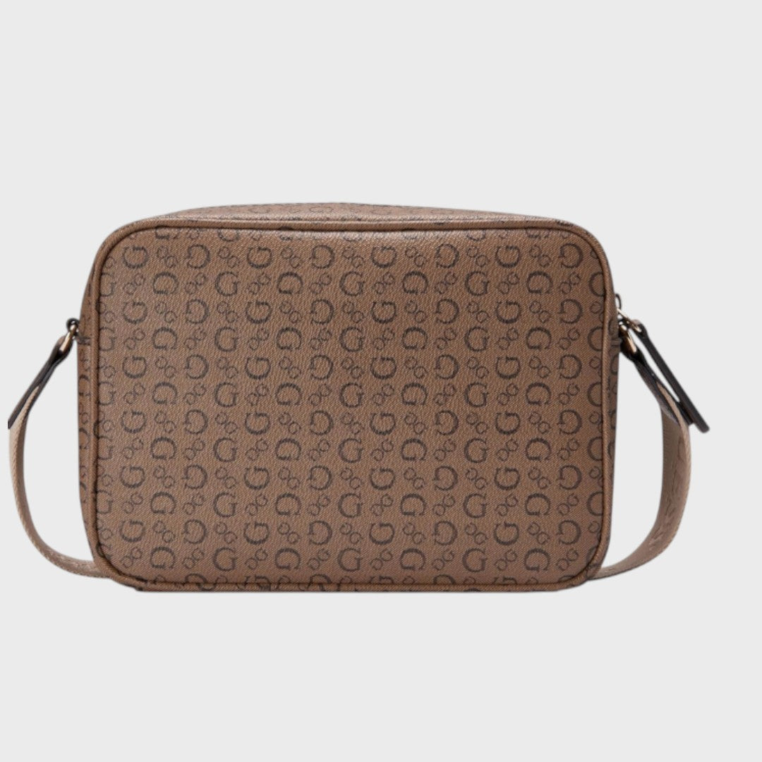 Crossbody Guess color Marrón oscuro