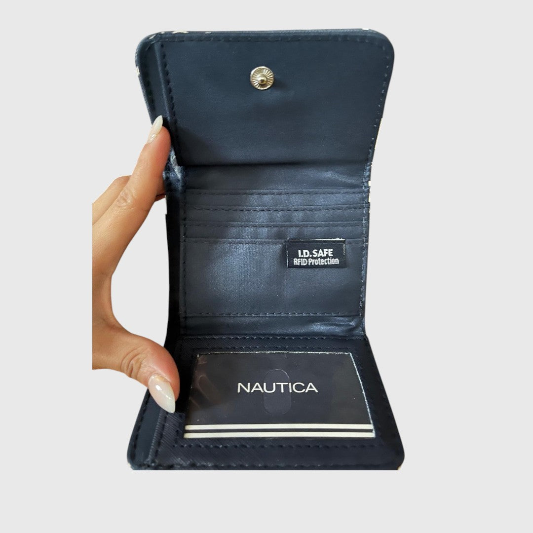 Cartera pequeña Nautica Rower's End con bloqueo RFID