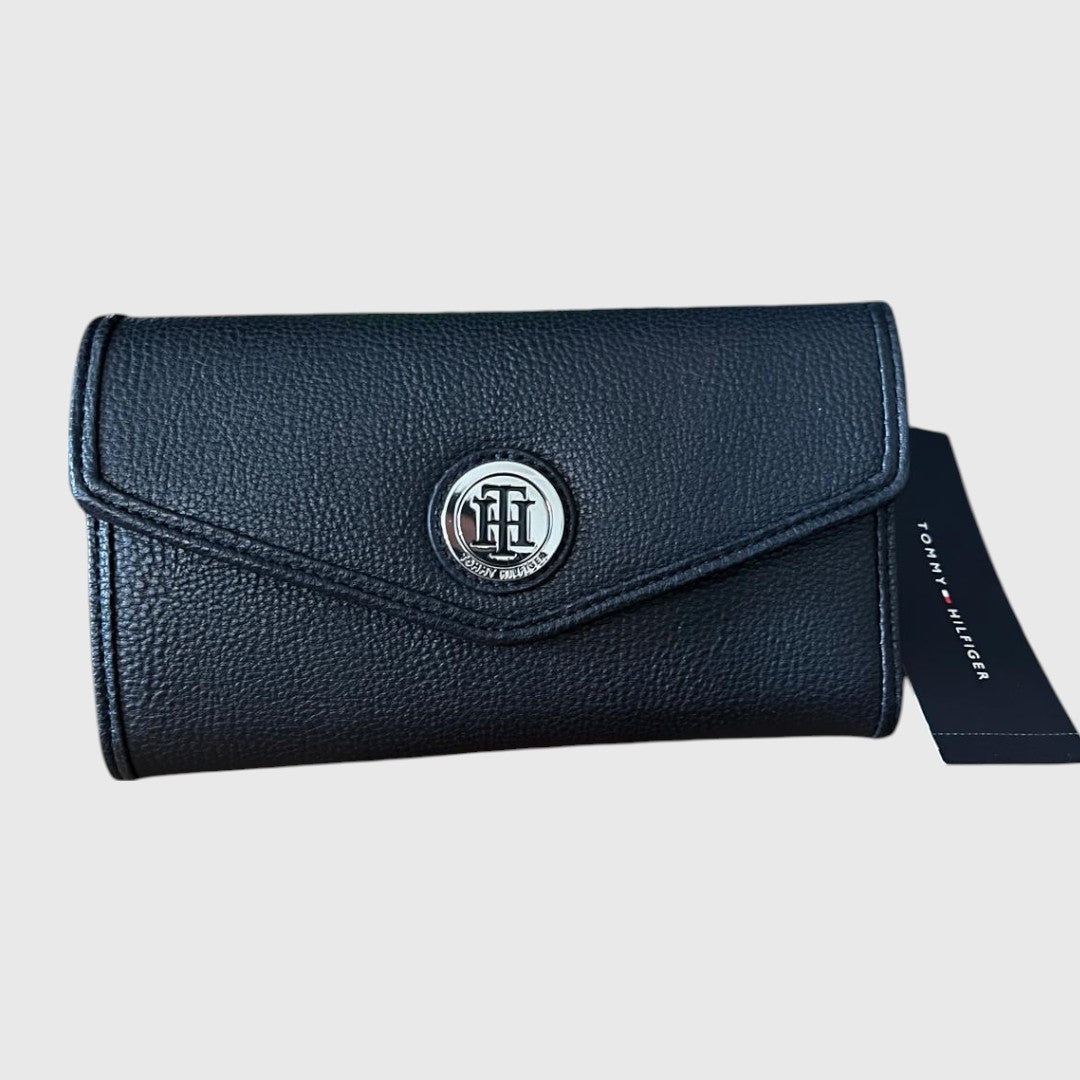 Cartera Tommy Hilfiger, Negro