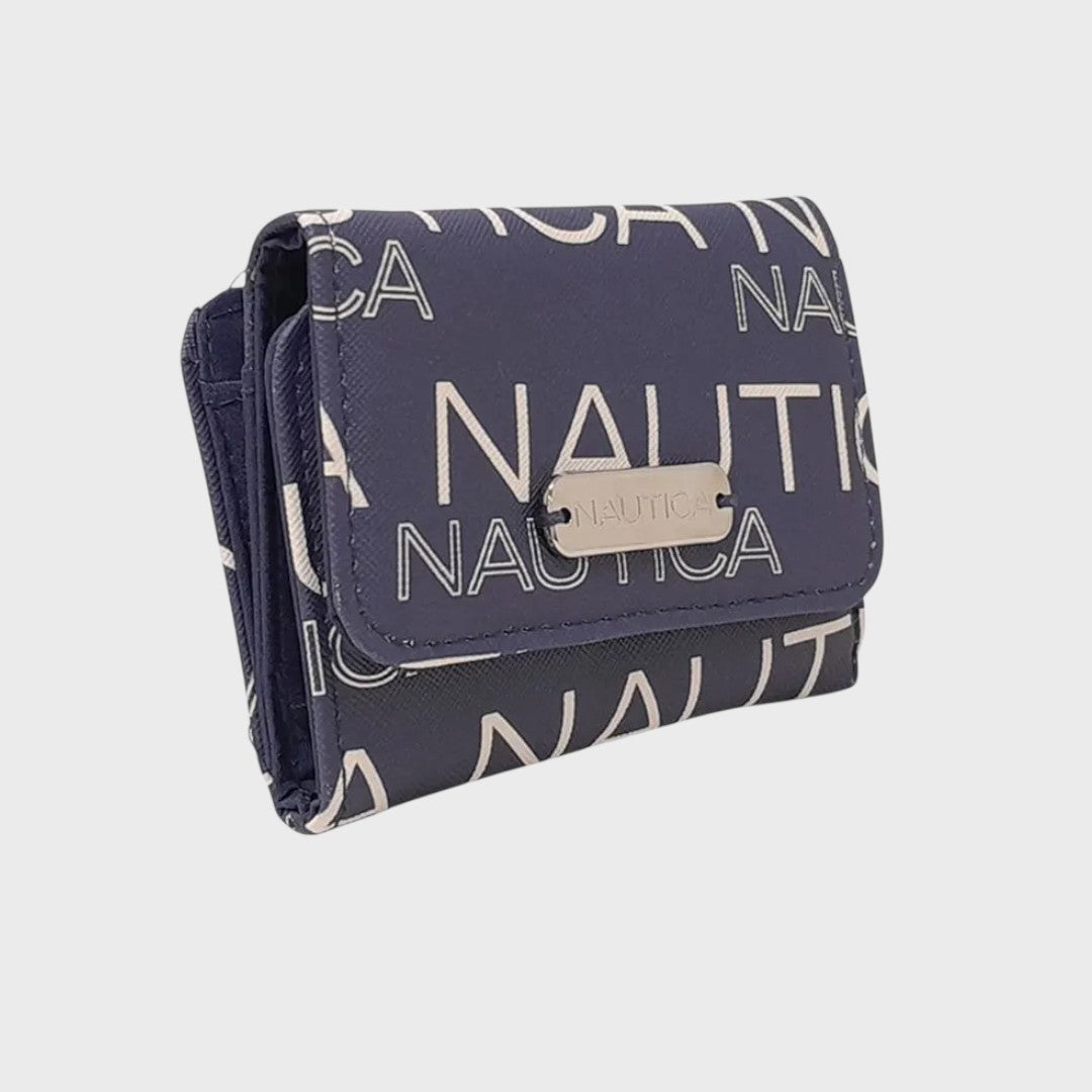 Cartera pequeña Nautica Rower's End con bloqueo RFID