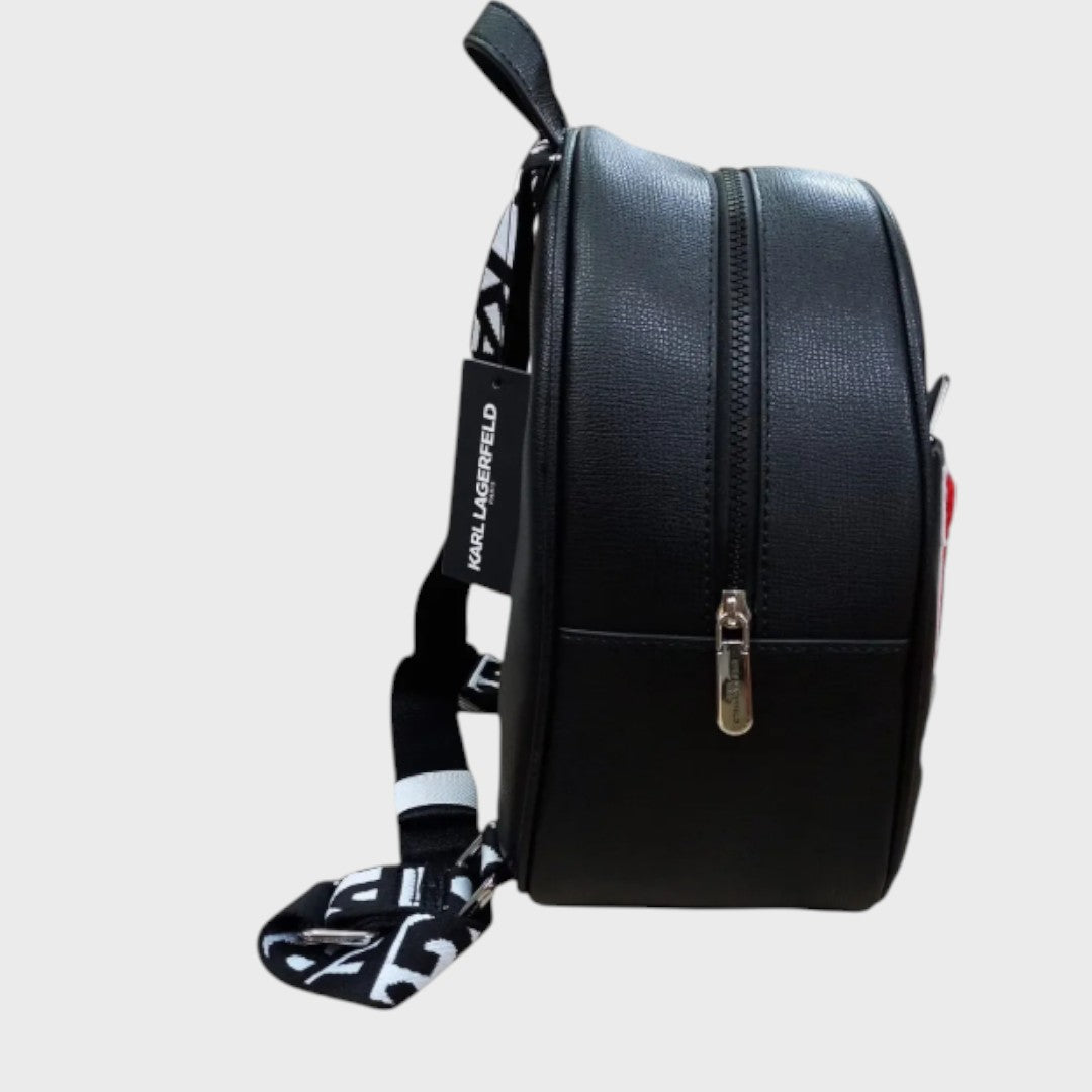 Mochila Karl Lagerfeld color negro