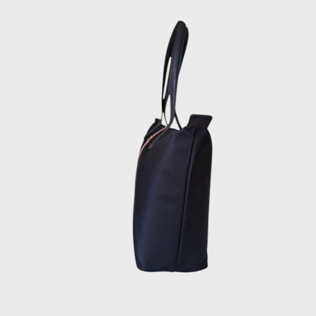 Bolsa Tote Tommy Hilfiger de tela color Azul Marino