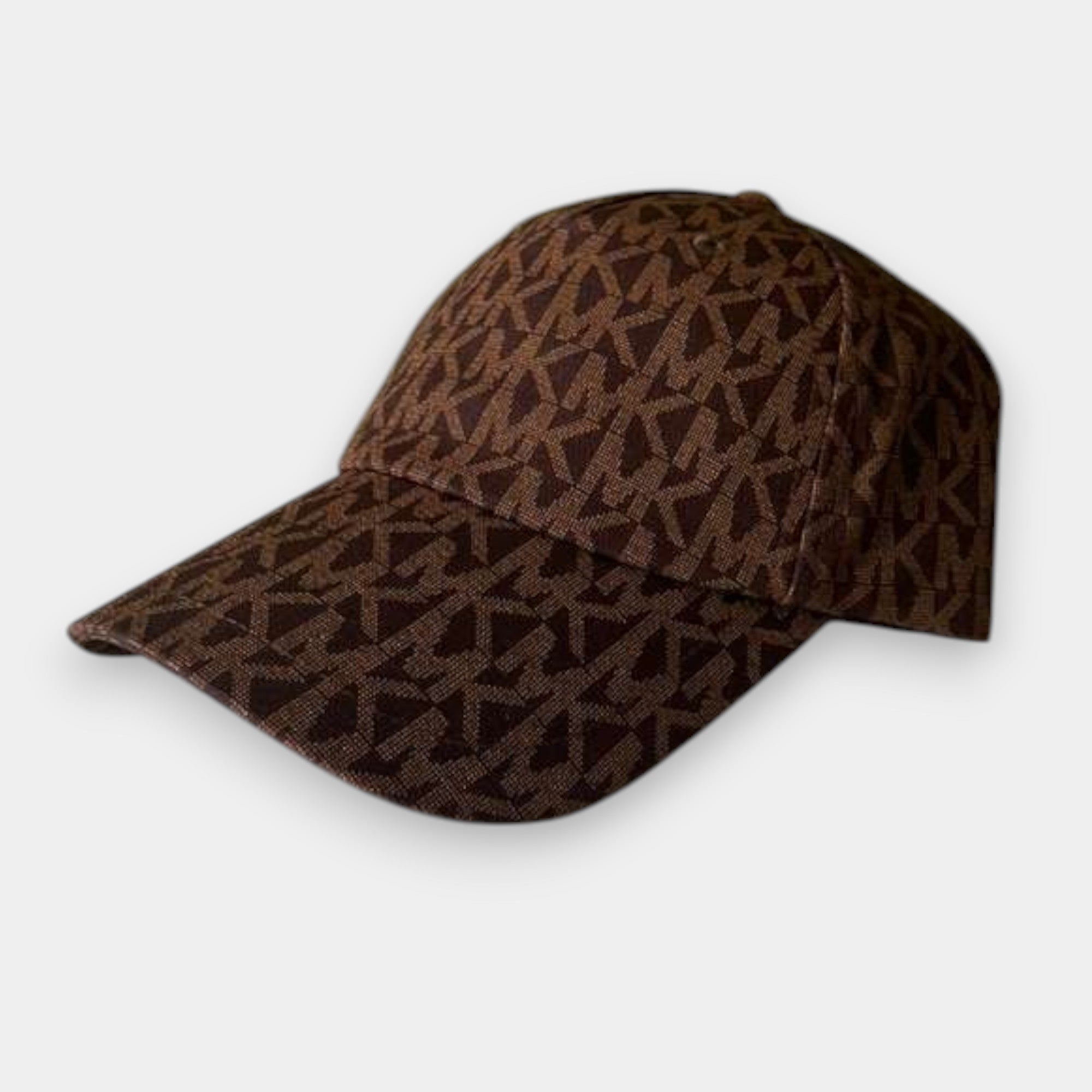 Gorra Michael Kors con monograma cafe