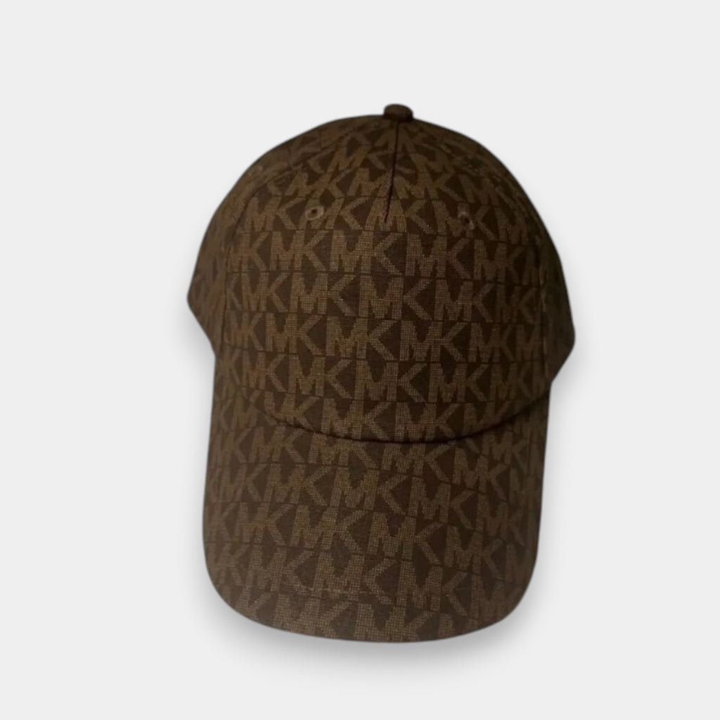 Gorra Michael Kors con monograma cafe