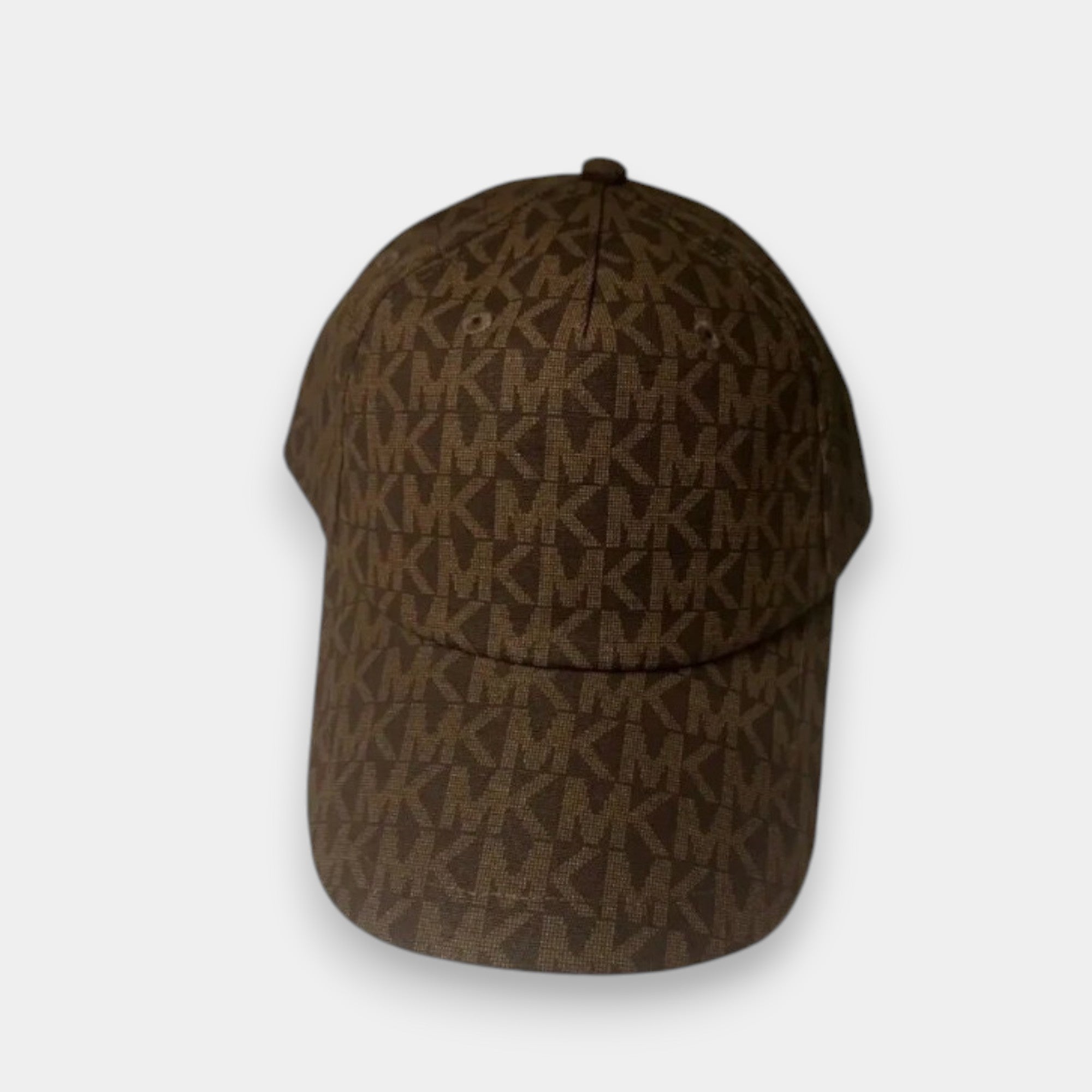 Gorra Michael Kors con monograma cafe