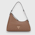 Bolso de Hombro Eileen Guess con estampado marrón