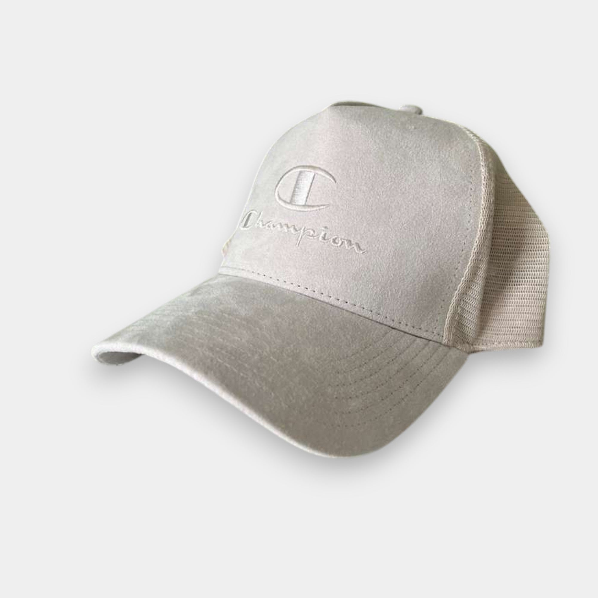Gorra Champion Beige con logotipo
